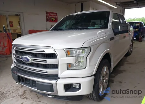 2016 Ford F-150 Platinum from USA, damaged, VIN 1FTEW1EG9GFD07335
